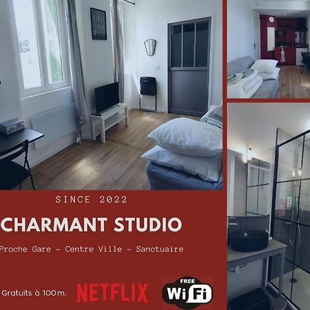 Charmant Studio Proche Centre Ville Et Gare Lourdes Luaran gambar