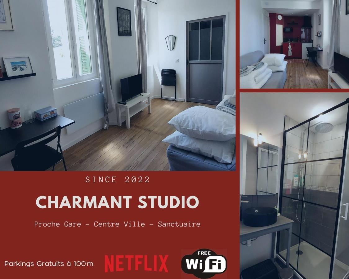 Charmant Studio Proche Centre Ville Et Gare Lourdes Luaran gambar
